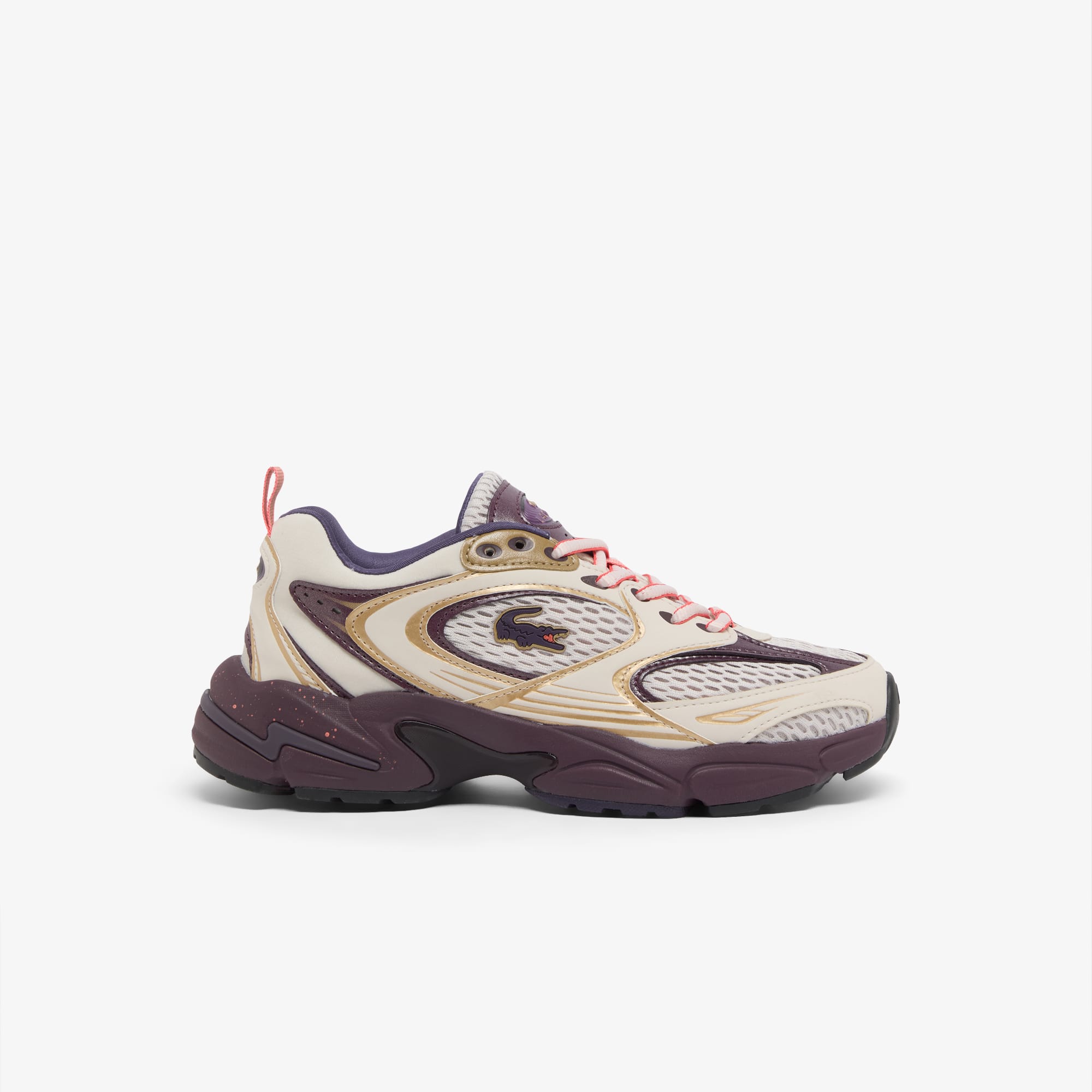 Women's Storm 96 2K Sneakers - OFF WHT/DK PURP