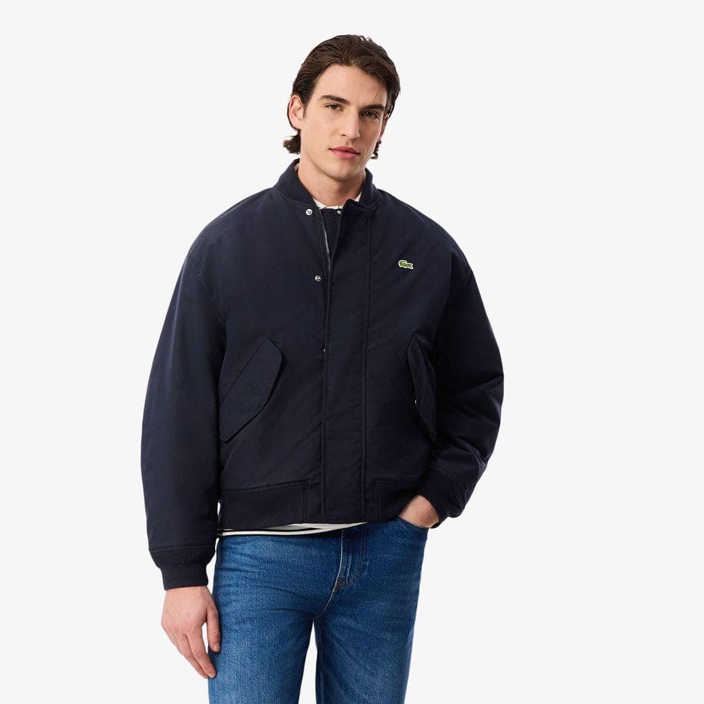 Water-Repellent Bomber - Abysm blue