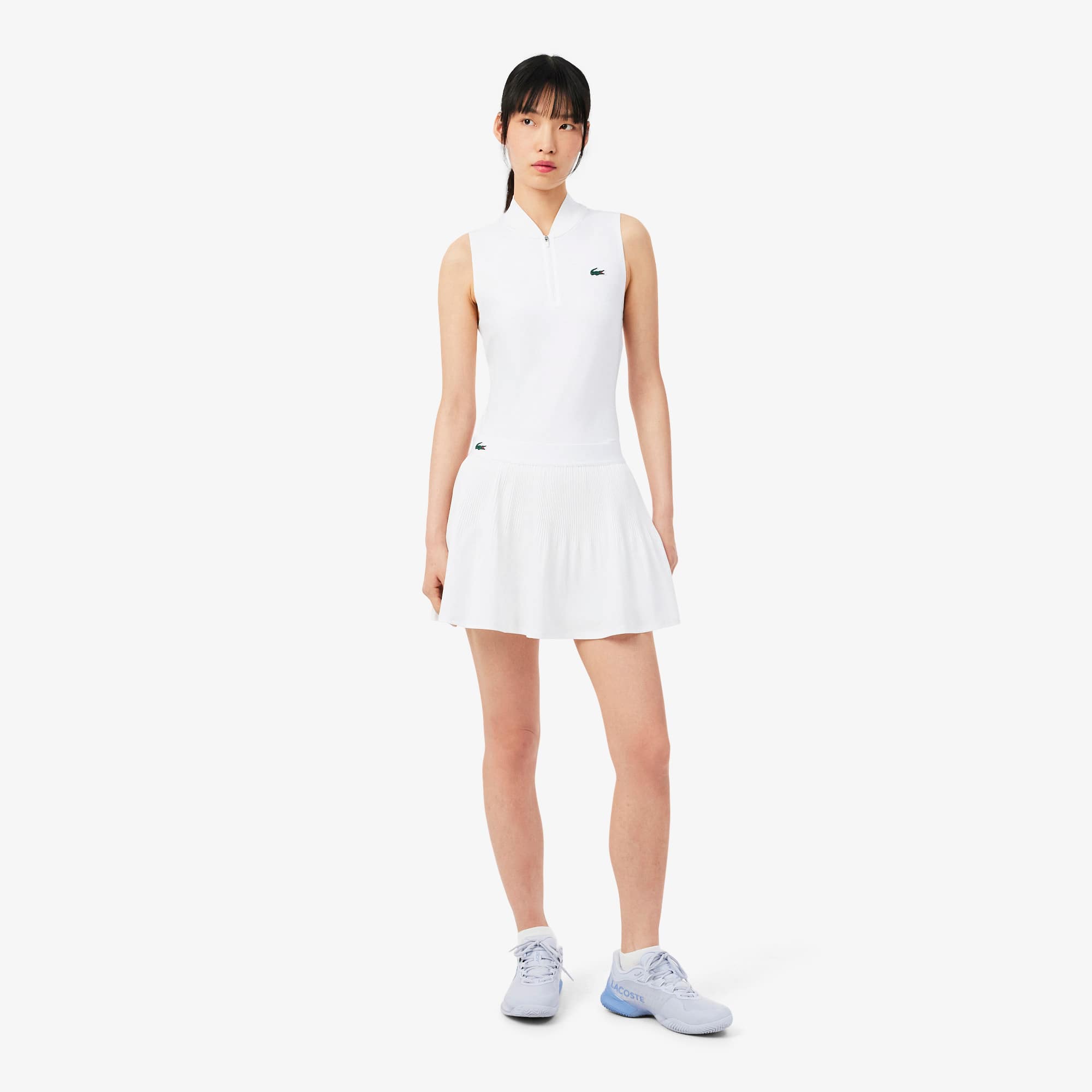 Ultra Dry Tennis Skirt with Liner - White