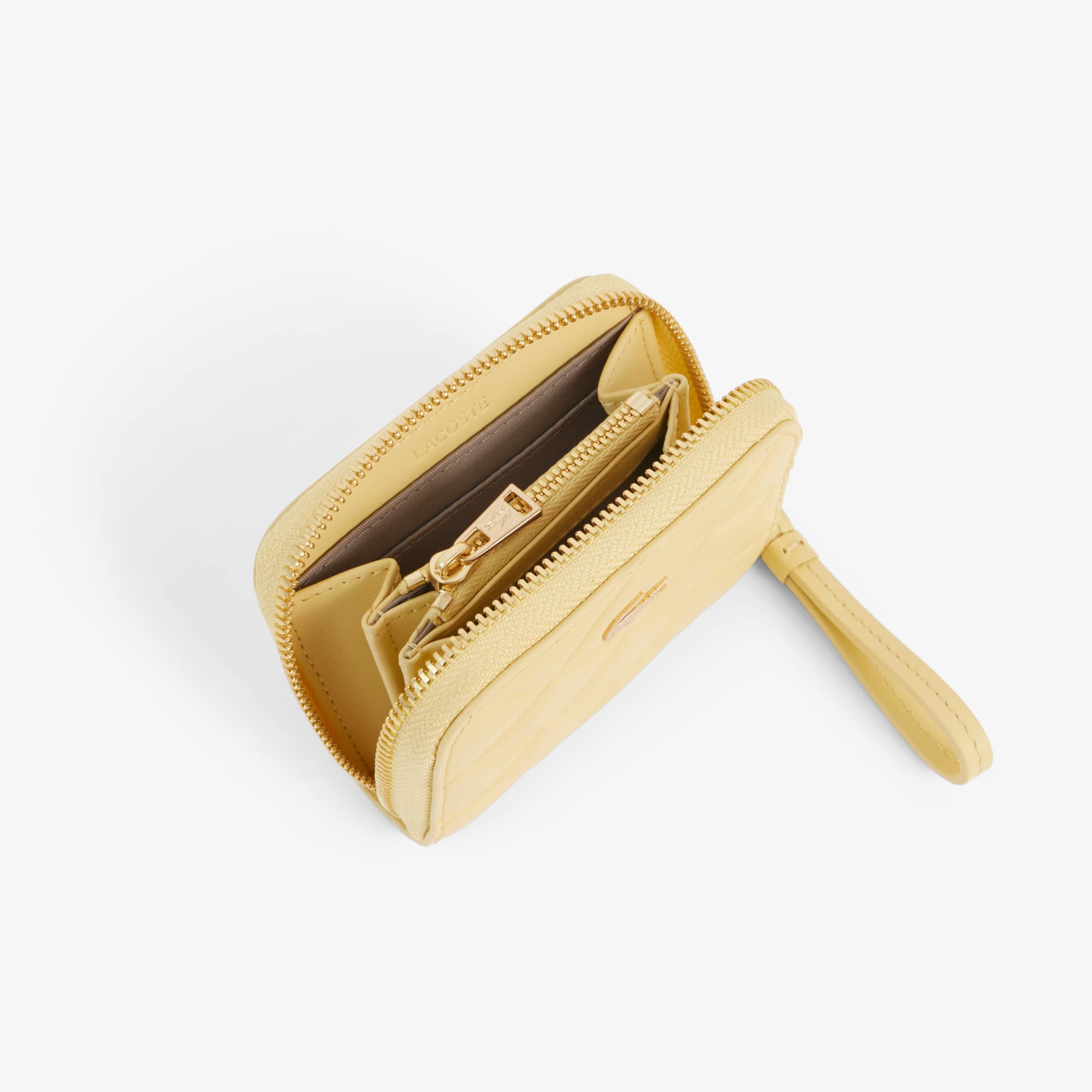 Small Crocodelle Leather Coin Purse - SOJA