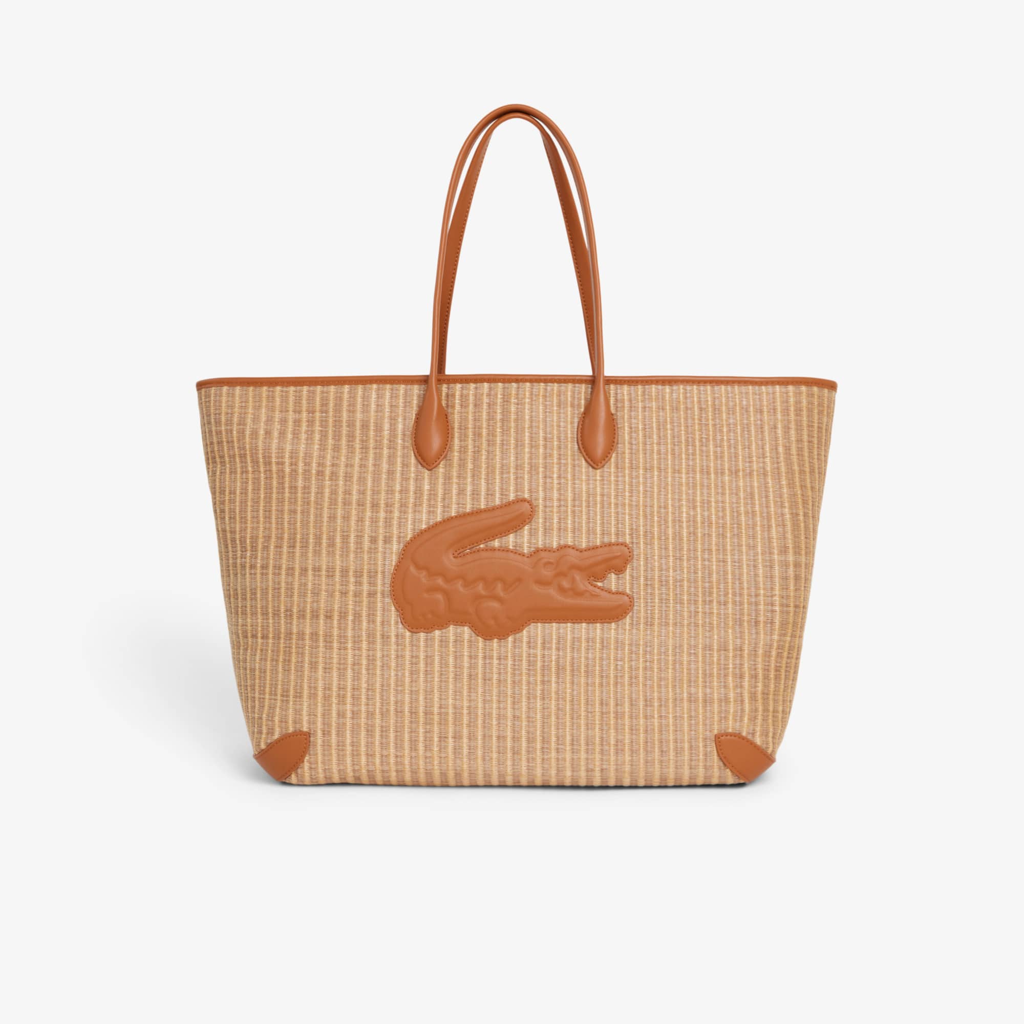 Summer Pack Raffia Tote - Natural tan