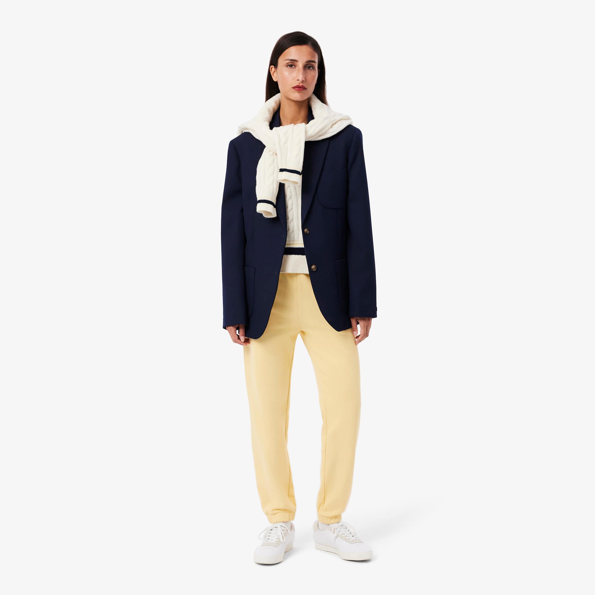 Women's Straight Fit Logo Sweatpants - Yellow
