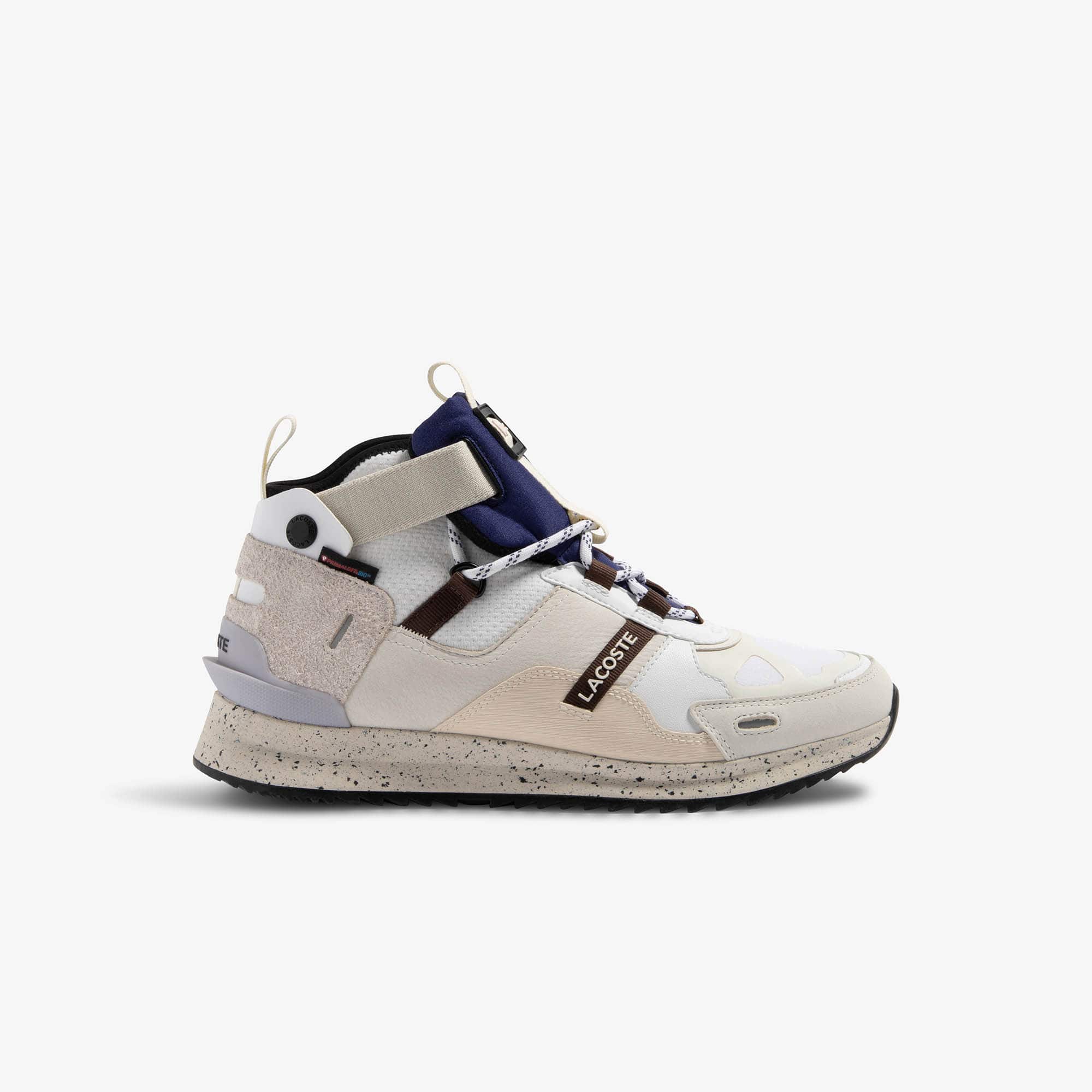 Men’s Suede Leather Run Breaker Boots - WHITE / NAVY