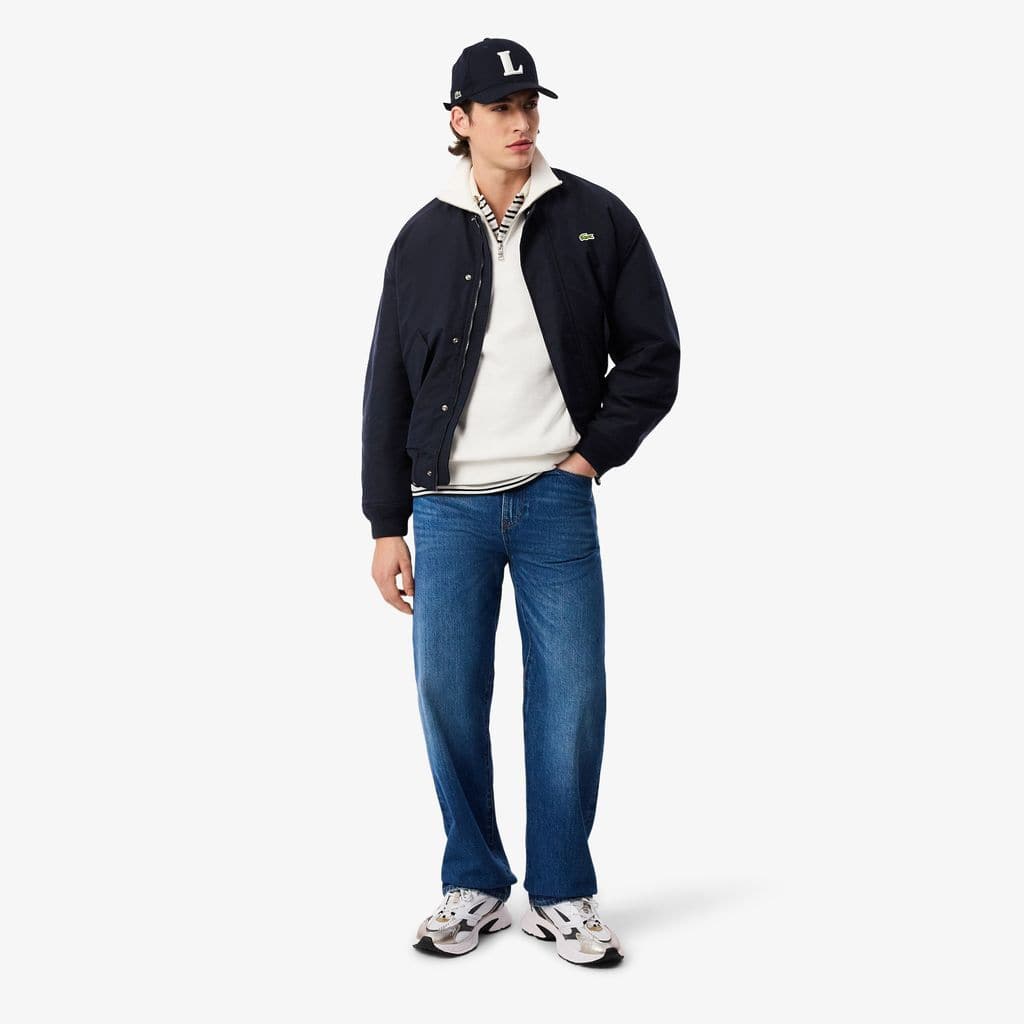 Water-Repellent Bomber - Abysm blue