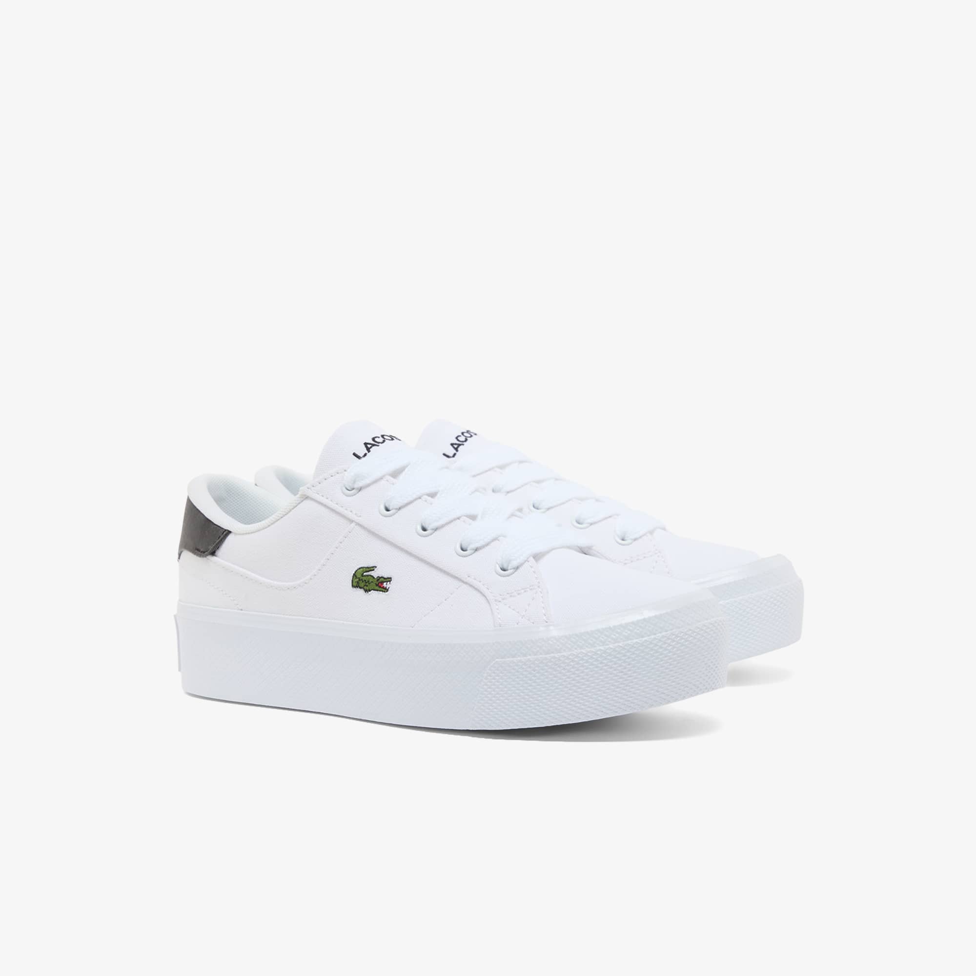 Women's Ziane Platform Sneakers - WHITE/BLACK