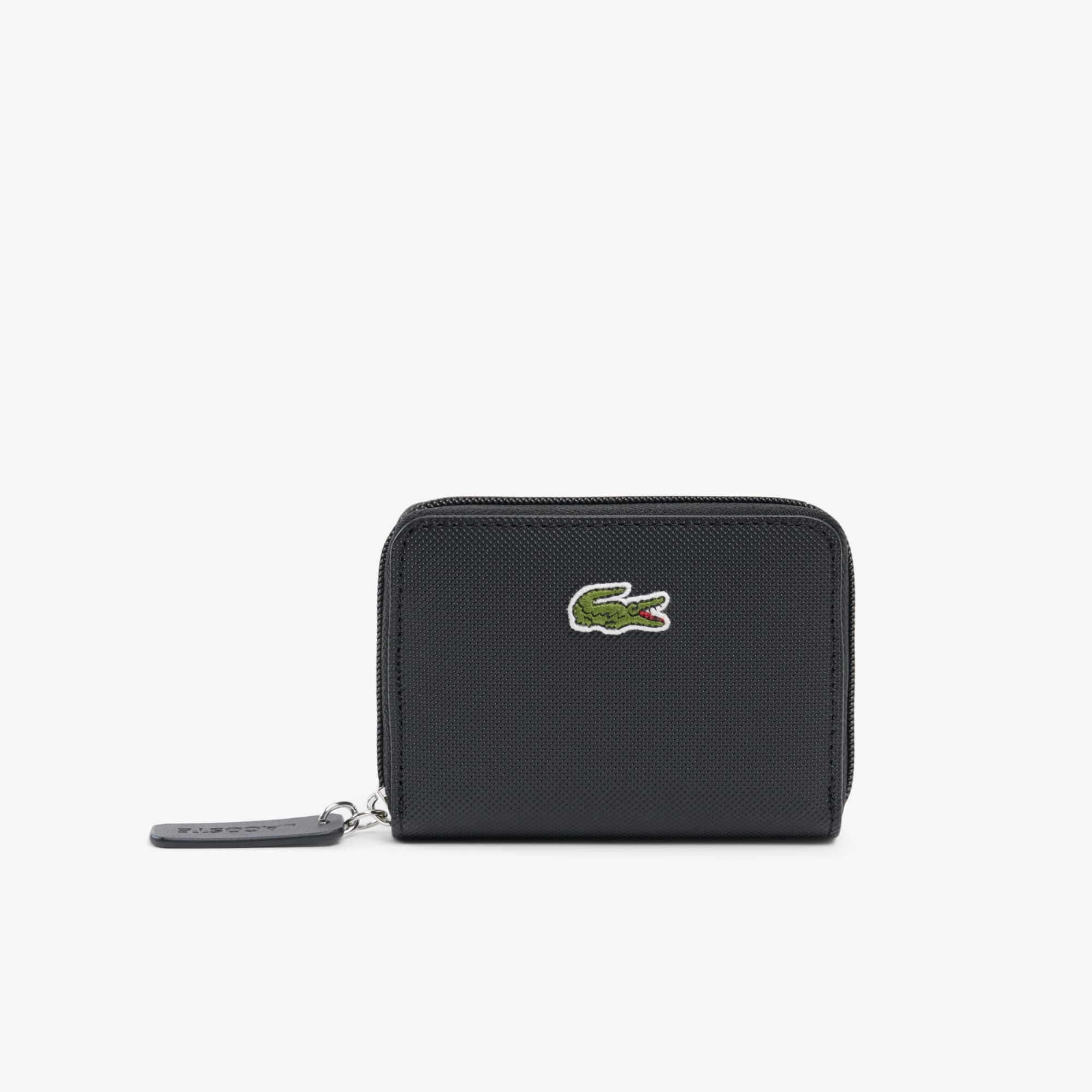 Mini L.12.12 Concept Zipped Coin Purse - Black