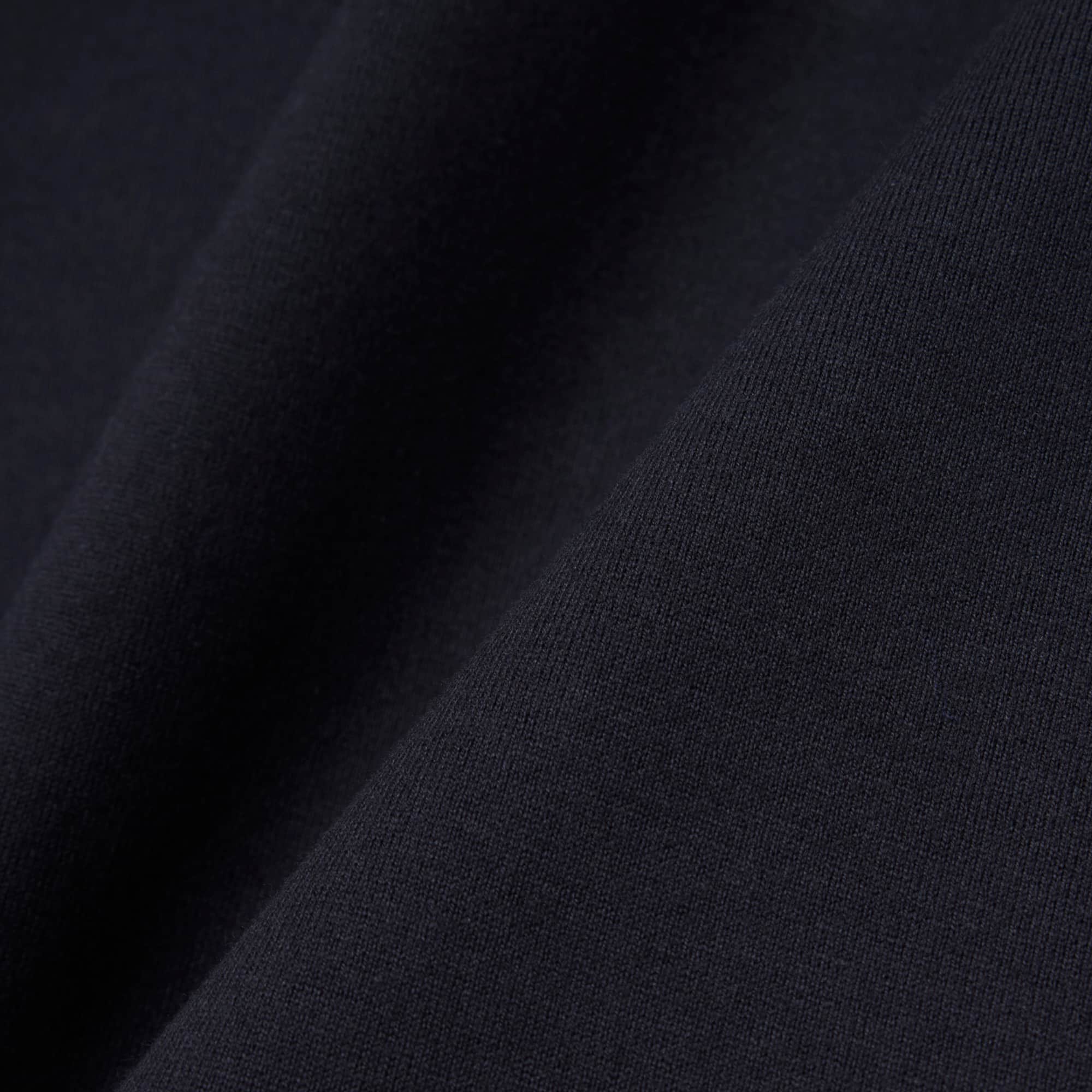 Embroidered Heavy Jersey T-Shirt - Black