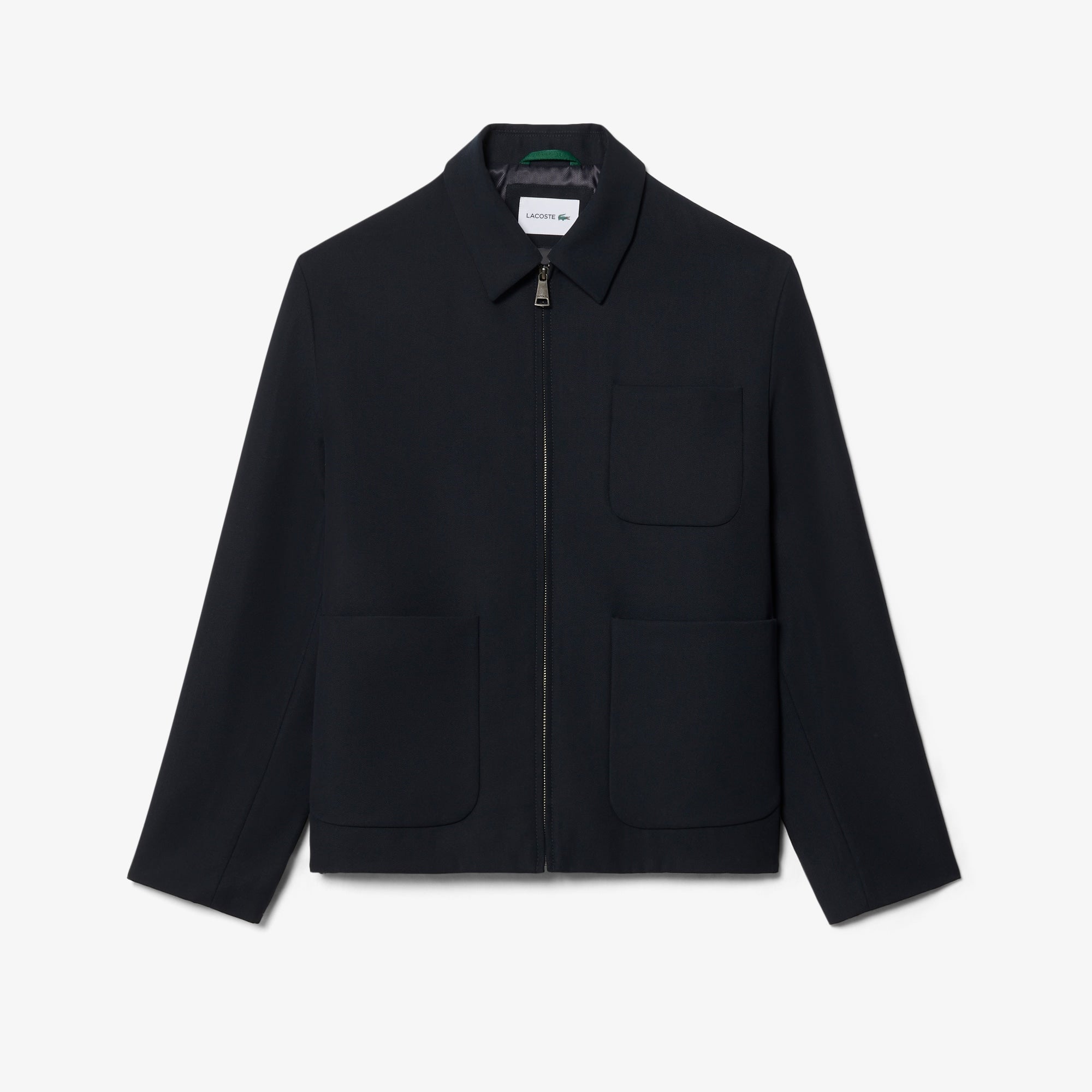 Wool blend Twill Jacket - Black