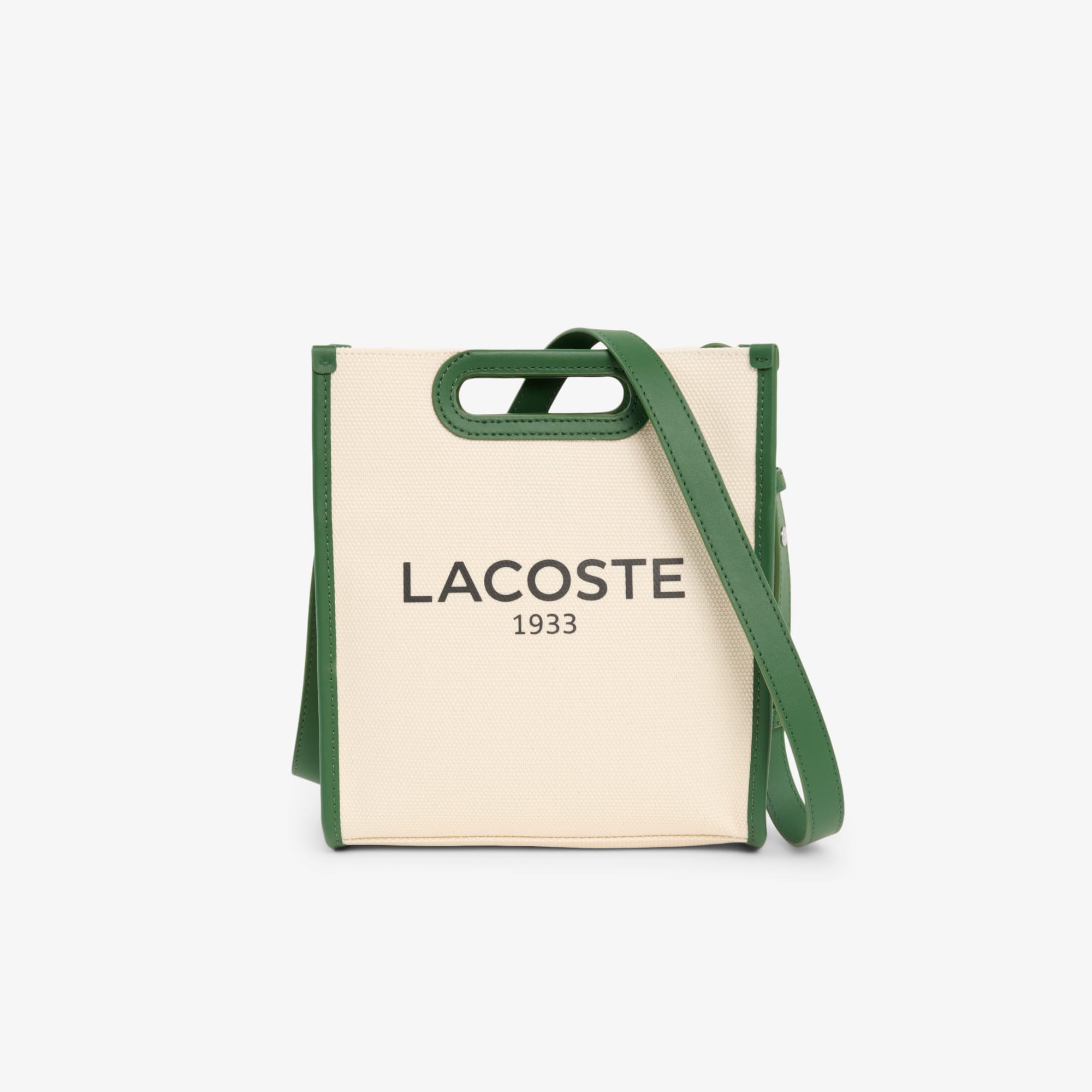 Small Heritage Canvas Tote - NATUREL VERT 132