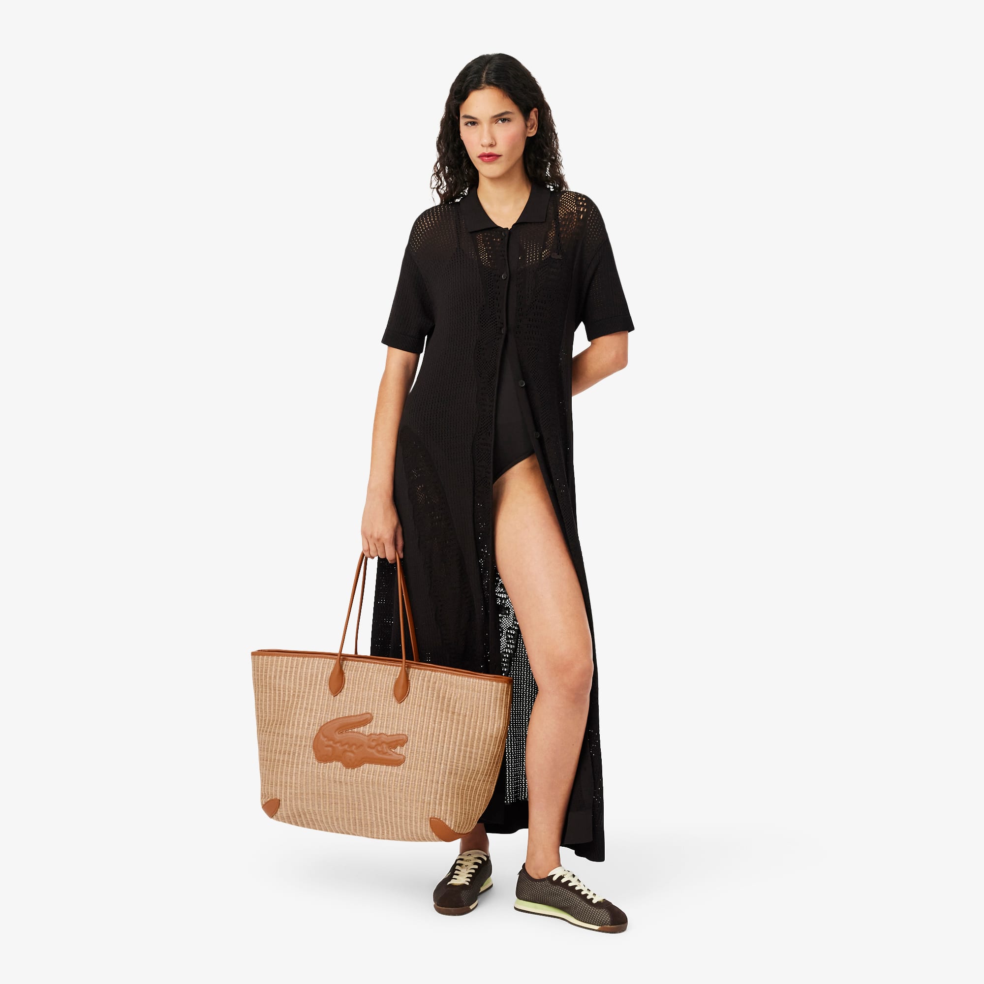 Summer Pack Raffia Tote - Natural tan