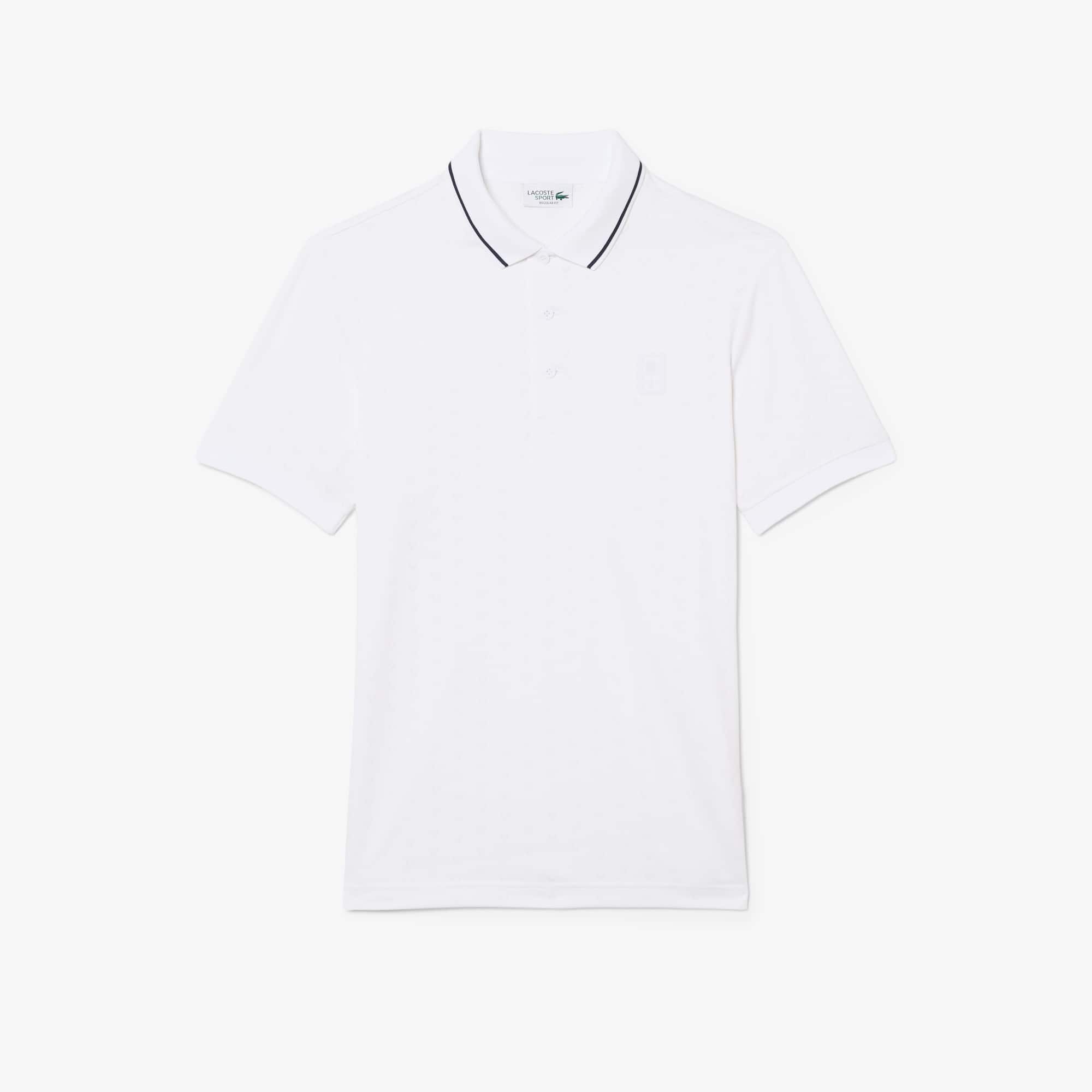 Tennis Heritage Ultra Dry Stretch Polo - White