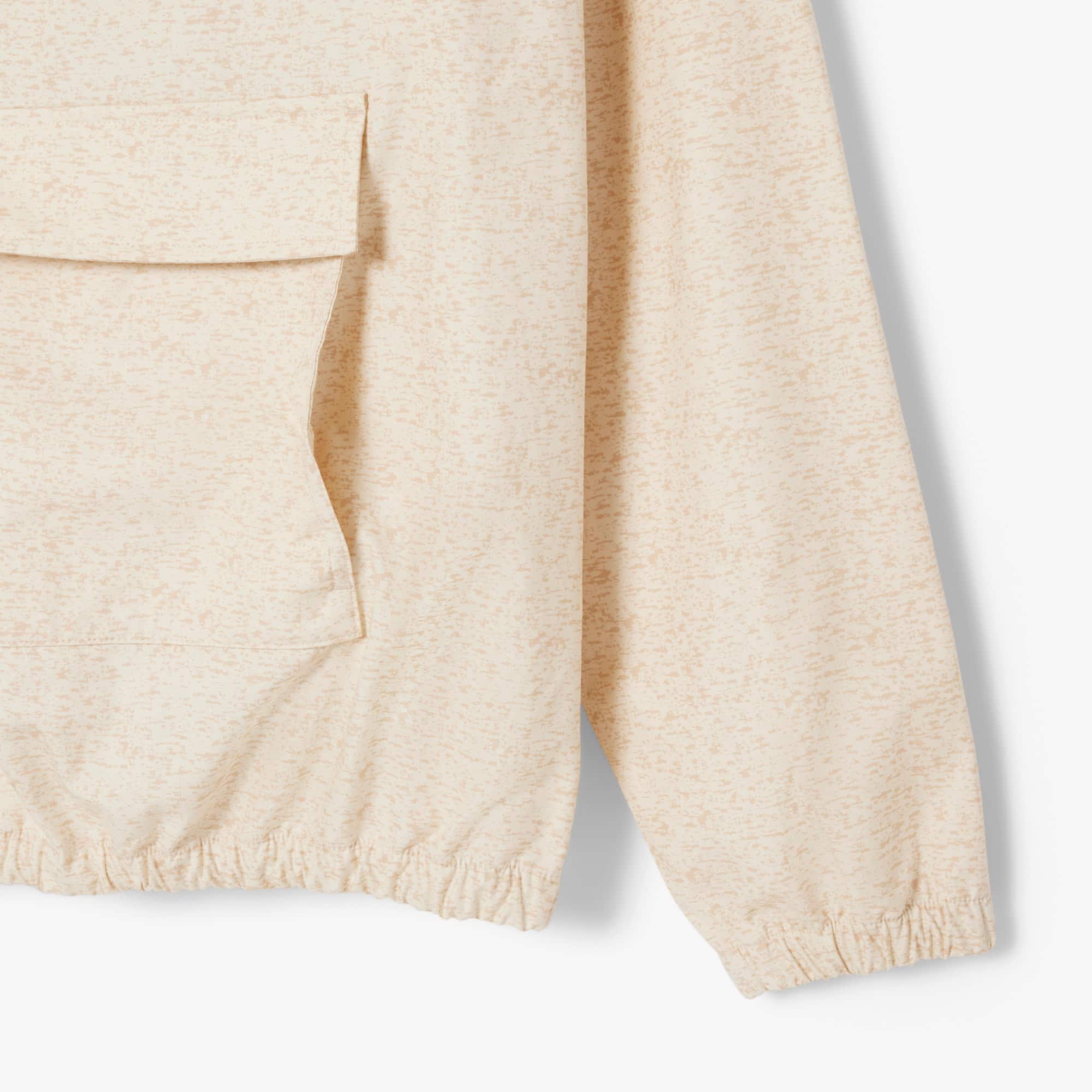 Water-Repellent Printed Jacket - Beige