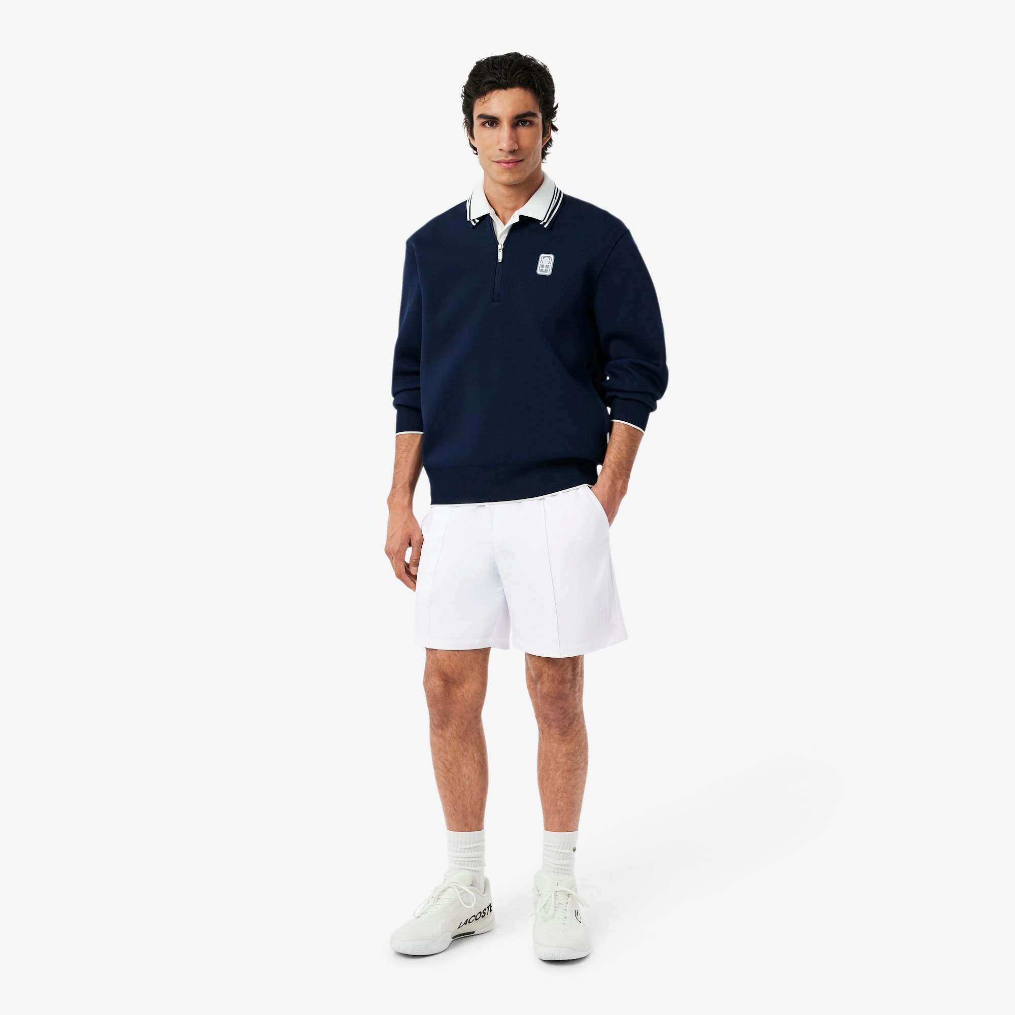 Tennis Heritage Ultra Dry Stretch Shorts - White