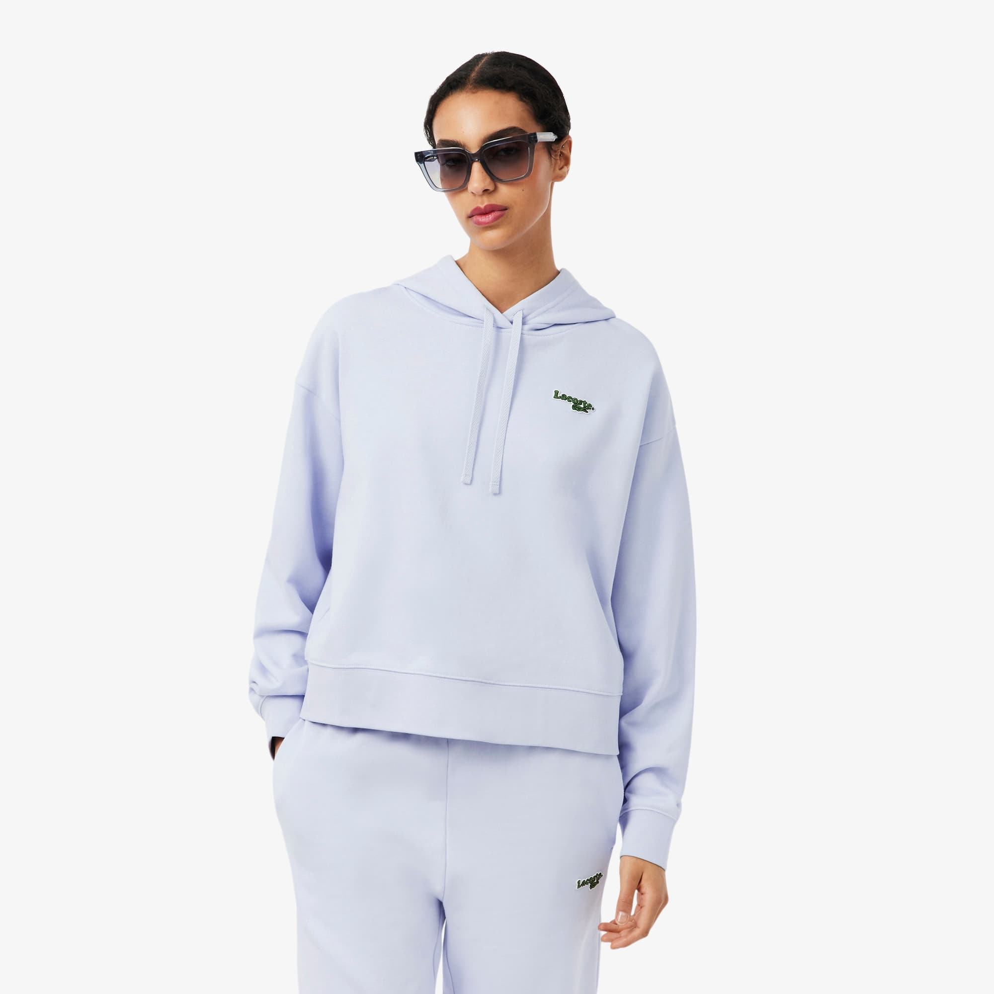 Women's Oversized Logo Hoodie - Phoenix blue