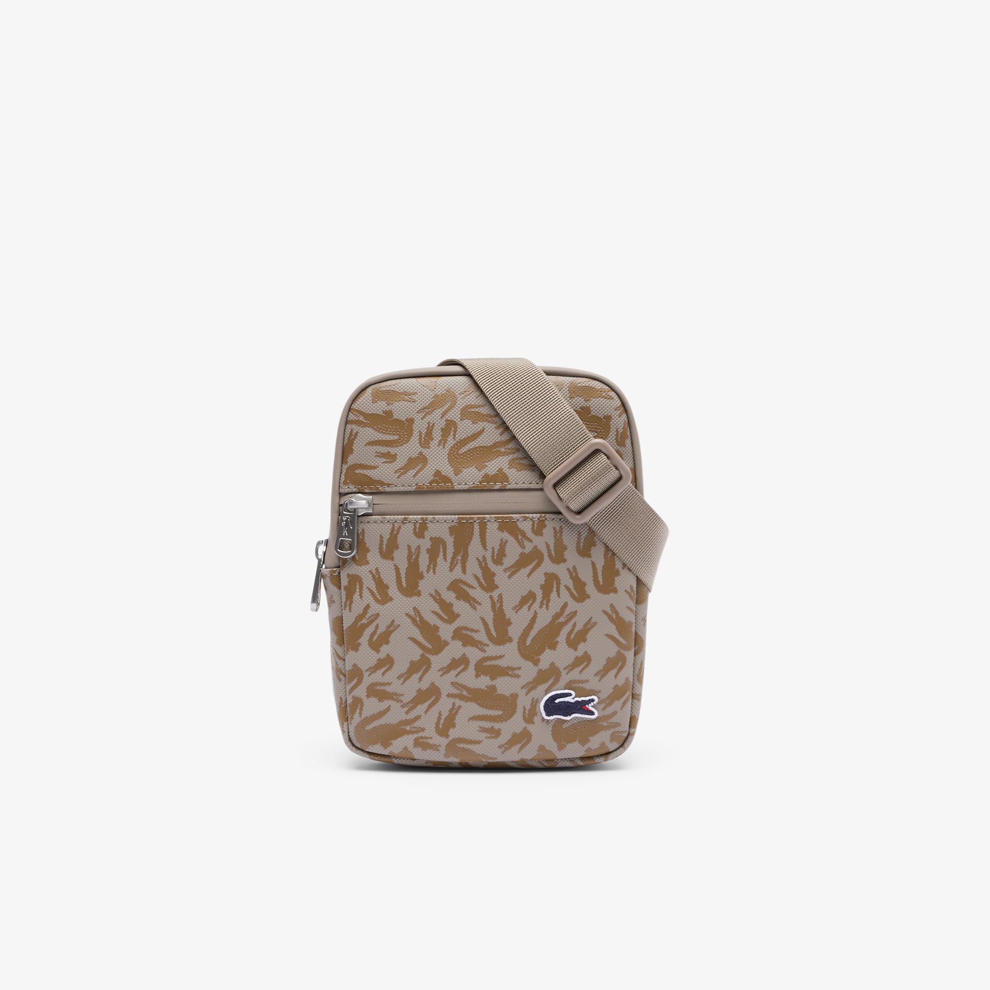 Small LCST Flat Satchel - CAMO CROC FUNGI