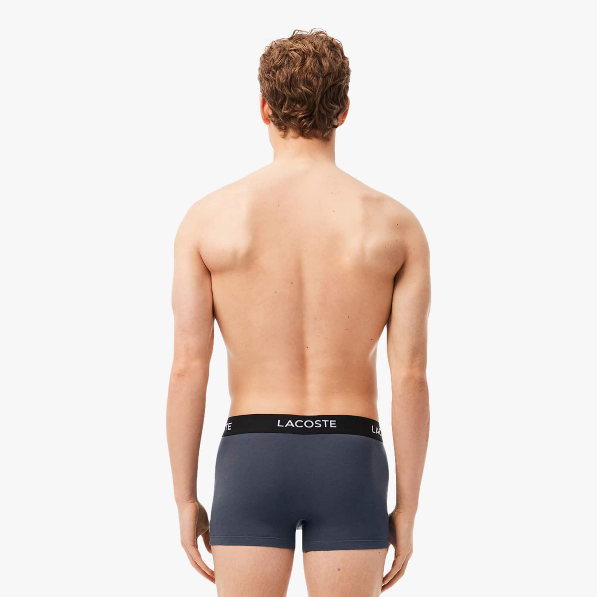 Men's 5-Pack Stretch Cotton Trunks - Grey
