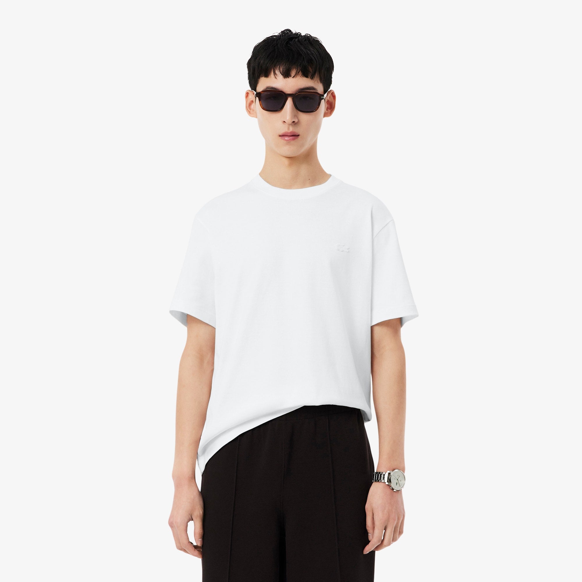 Printed Jersey T-Shirt - White