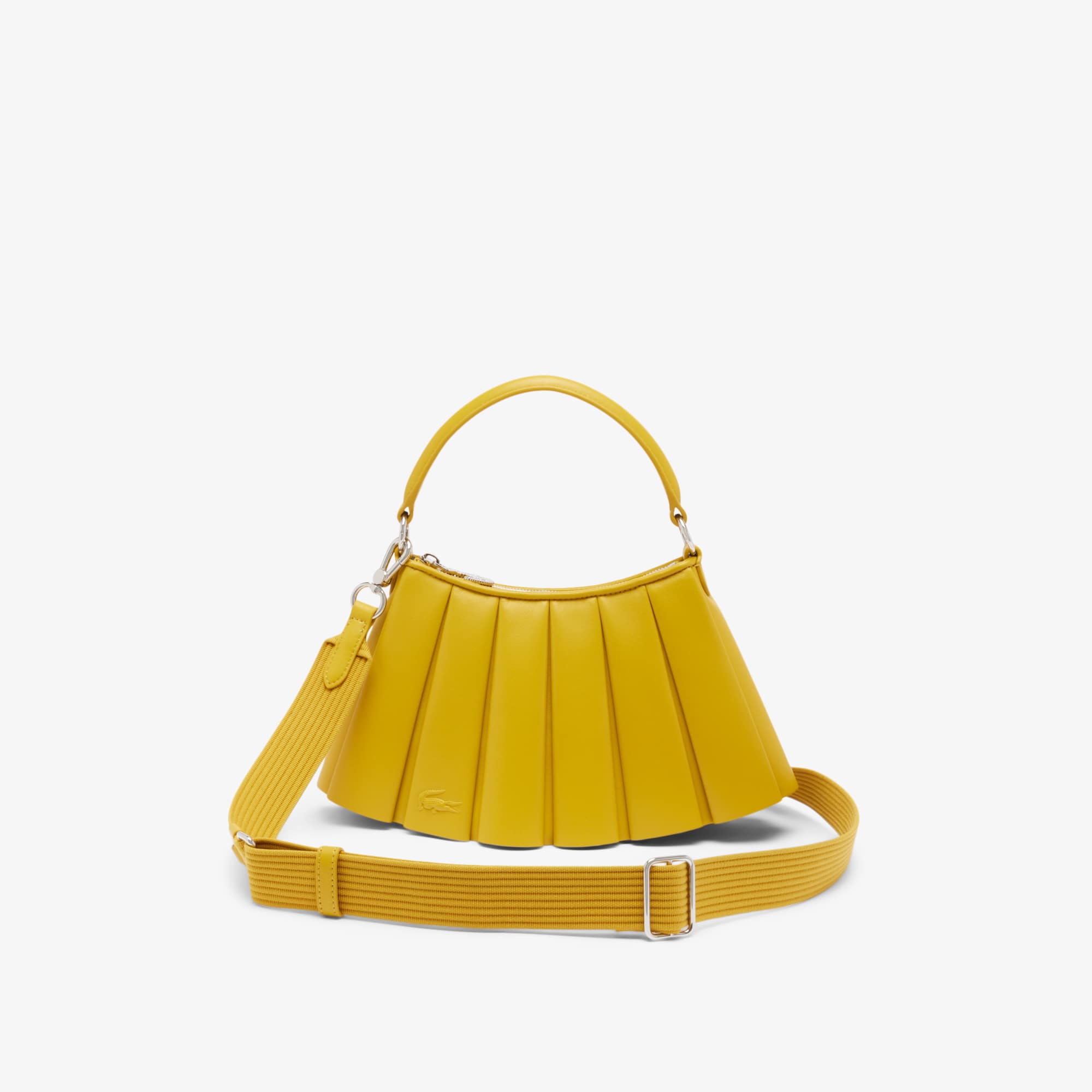 Small Lenglen Leather Bag - HONEY