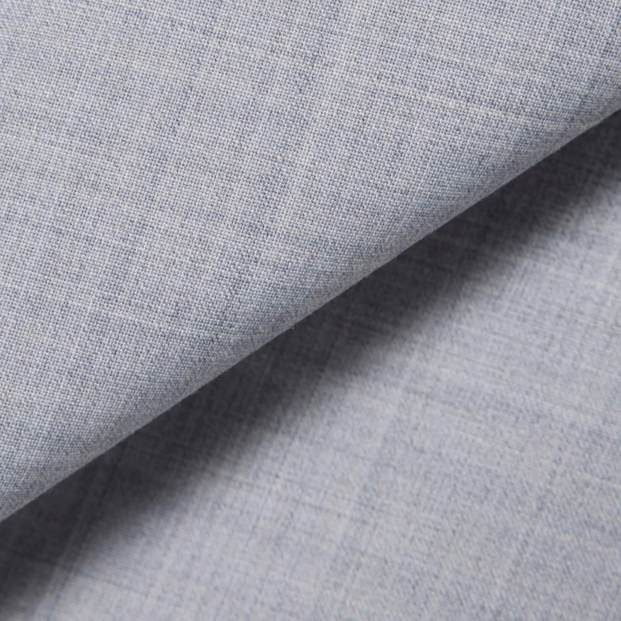Wool Blend Harrington Jacket - Light Grey