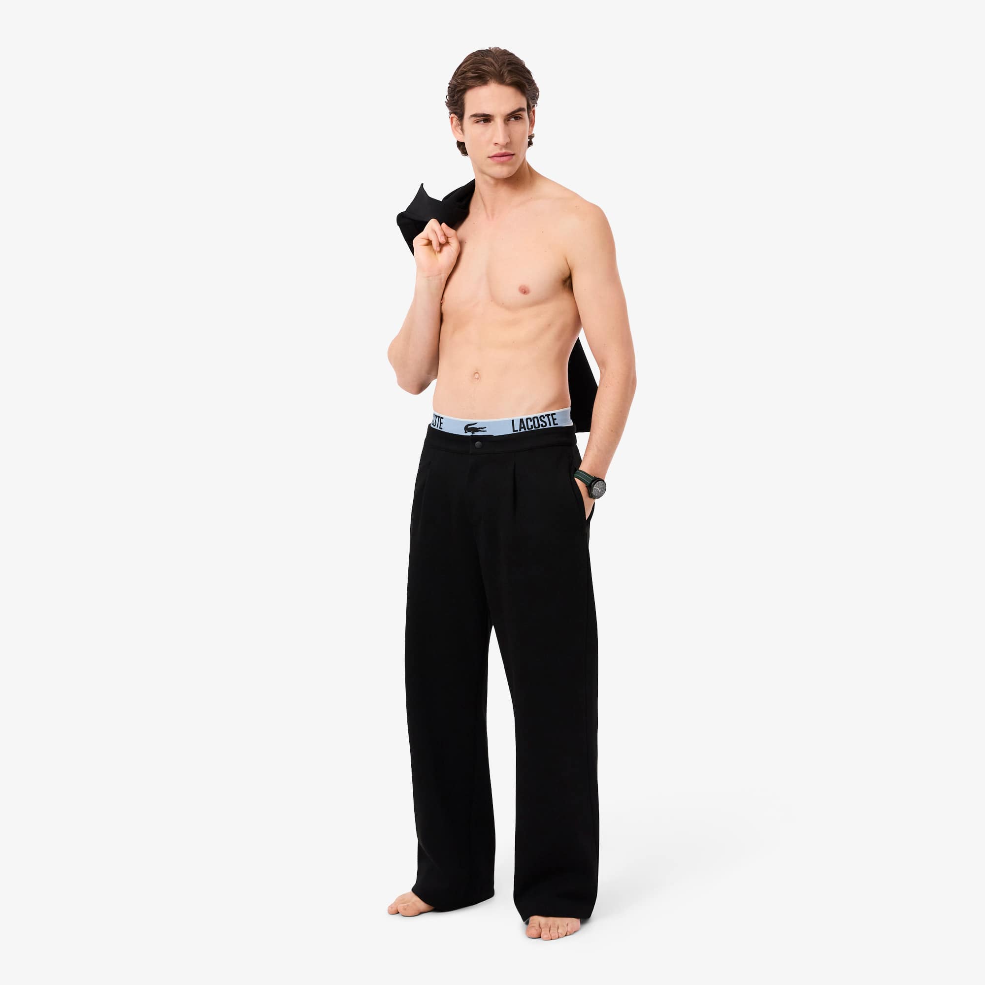 Men's 3-Pack Microfiber Trunks - Black / Dark Grey / White