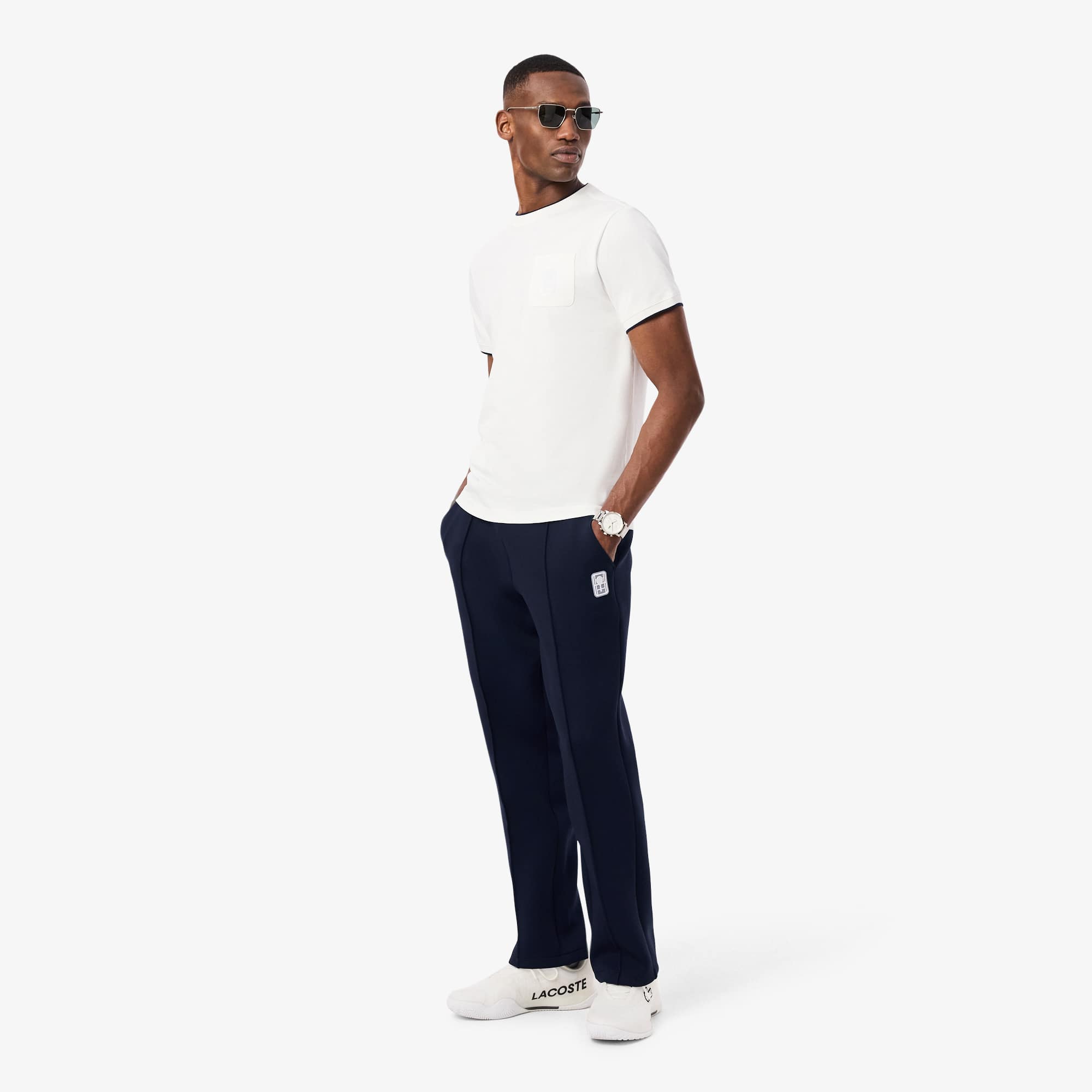 Tennis Heritage Sweatpants - Navy Blue