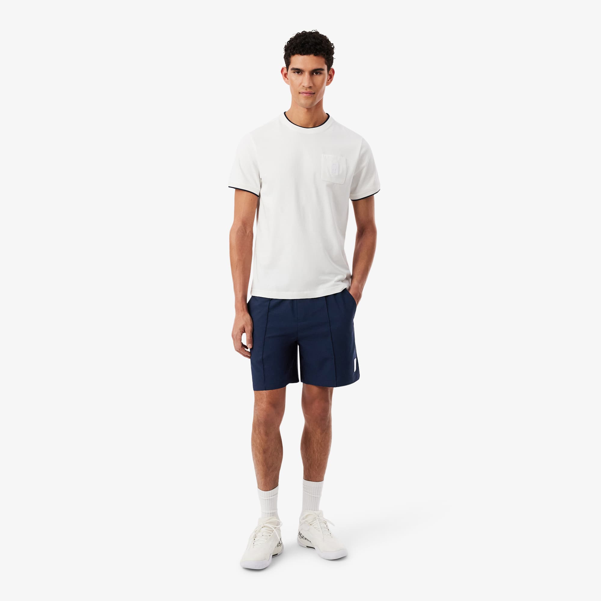 Tennis Heritage Ultra Dry Stretch Shorts - Navy Blue