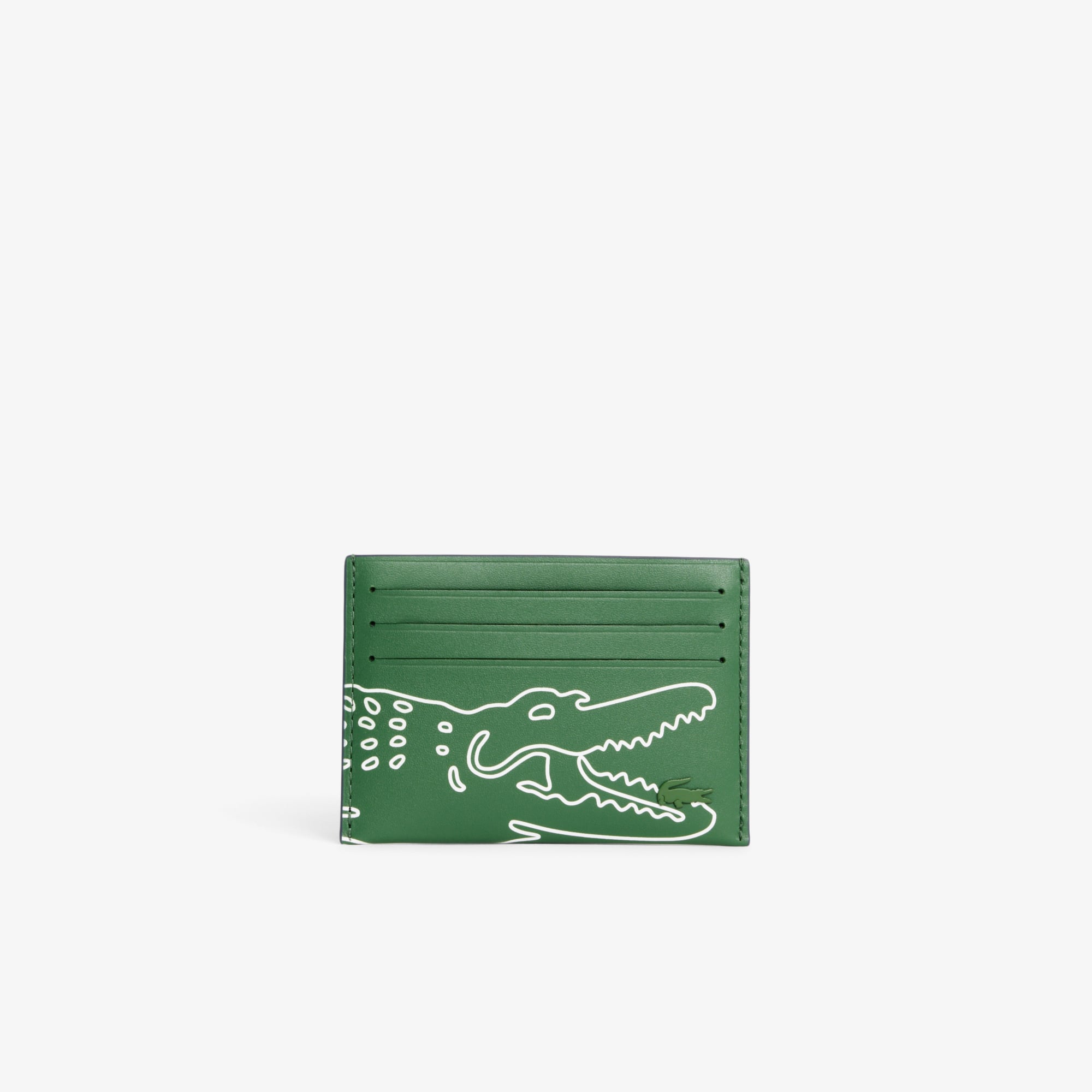 FG Leather Cardholder - Vert