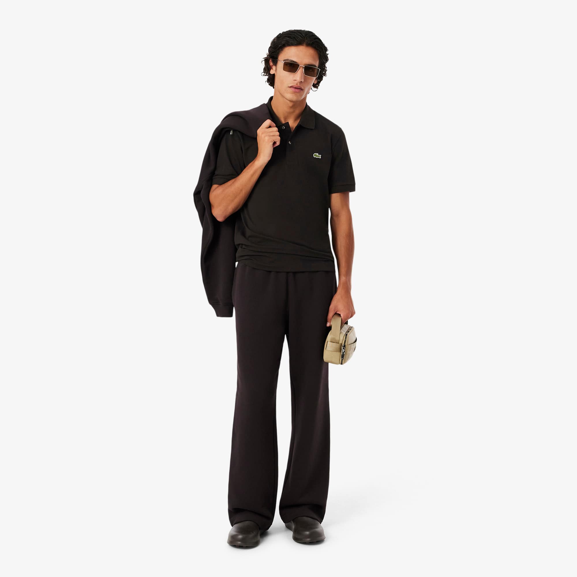 Men's Classic Fit L.12.12 LIGHT Piqué Polo - Brown