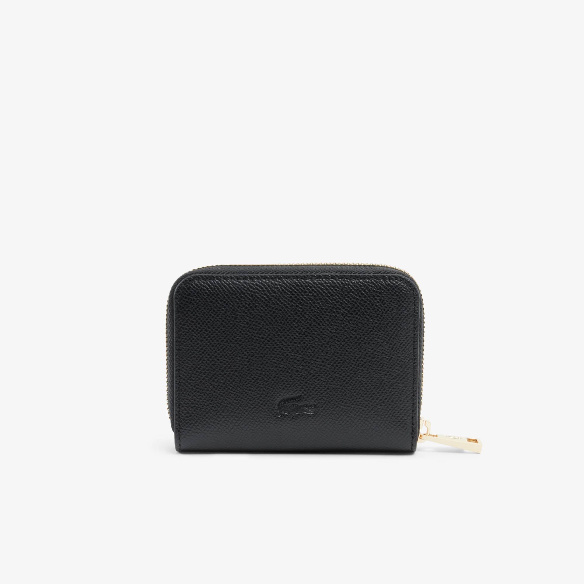 Mini Champs-Élysées Zipped Coin Purse - Black