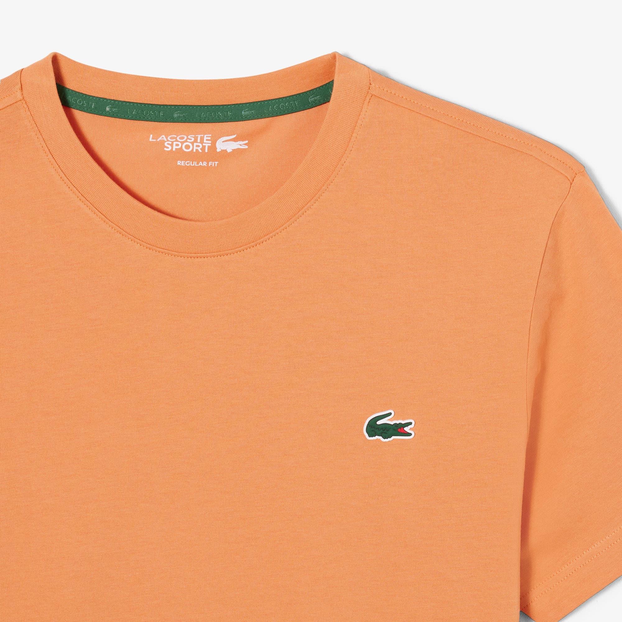 Ultra Dry Crocodile Graphic Sport T-Shirt - Orange / Rose Pale