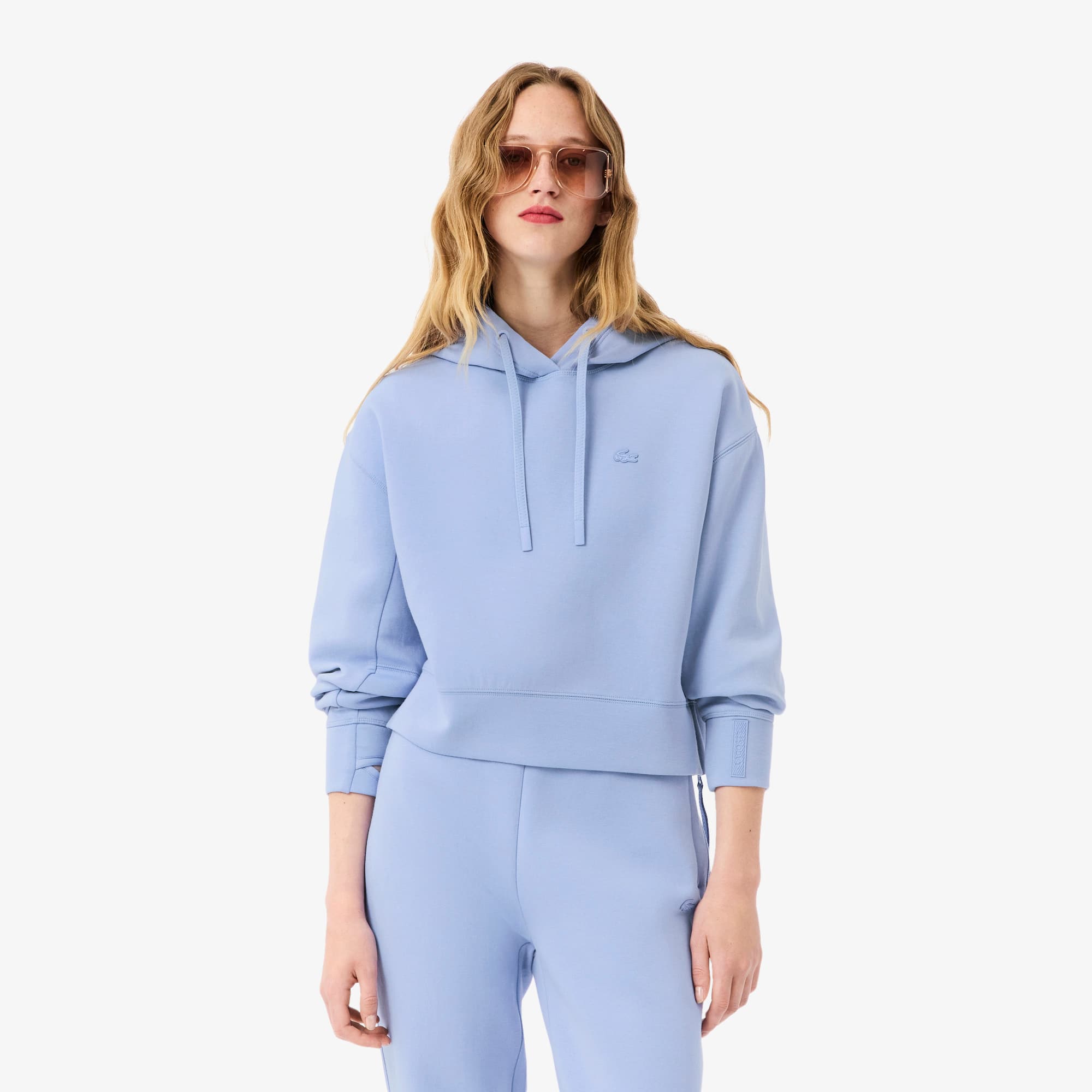 Women's Cotton Hoodie - Purple