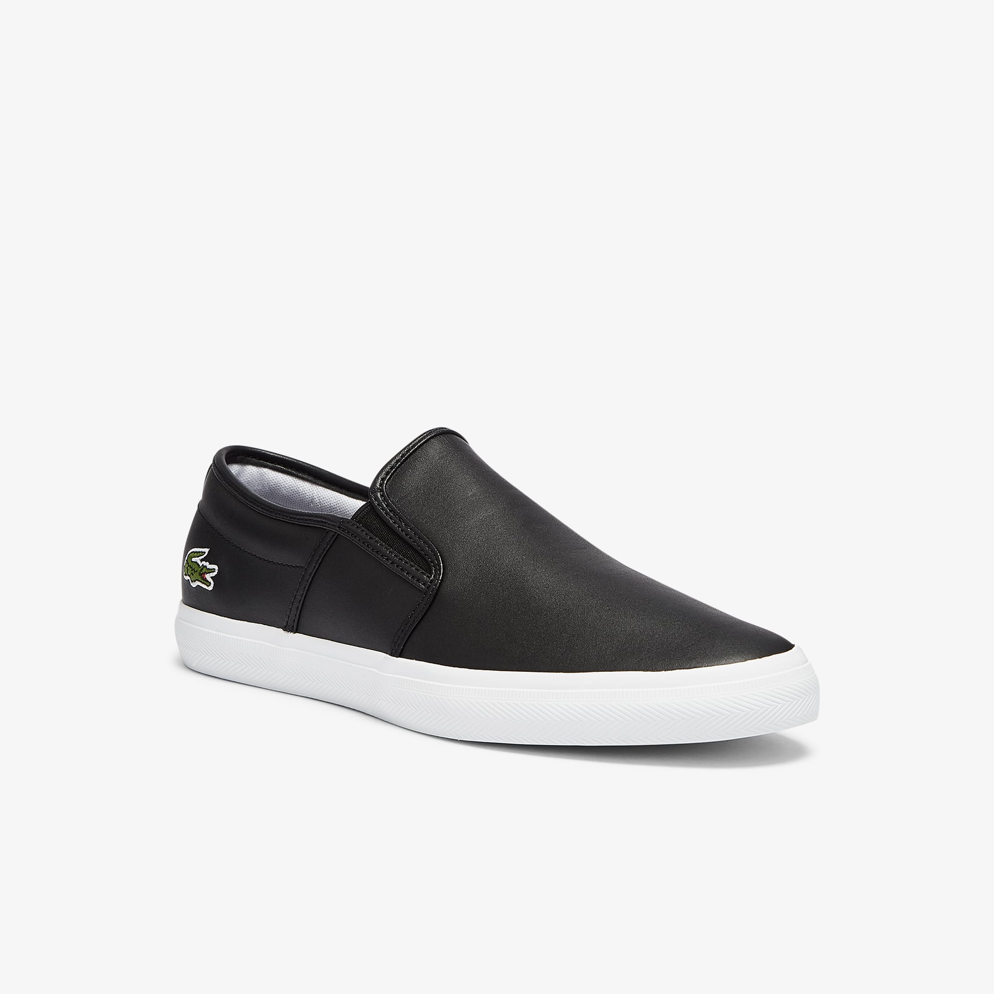 Men's Tatalya Leather Slip-On - Black & White