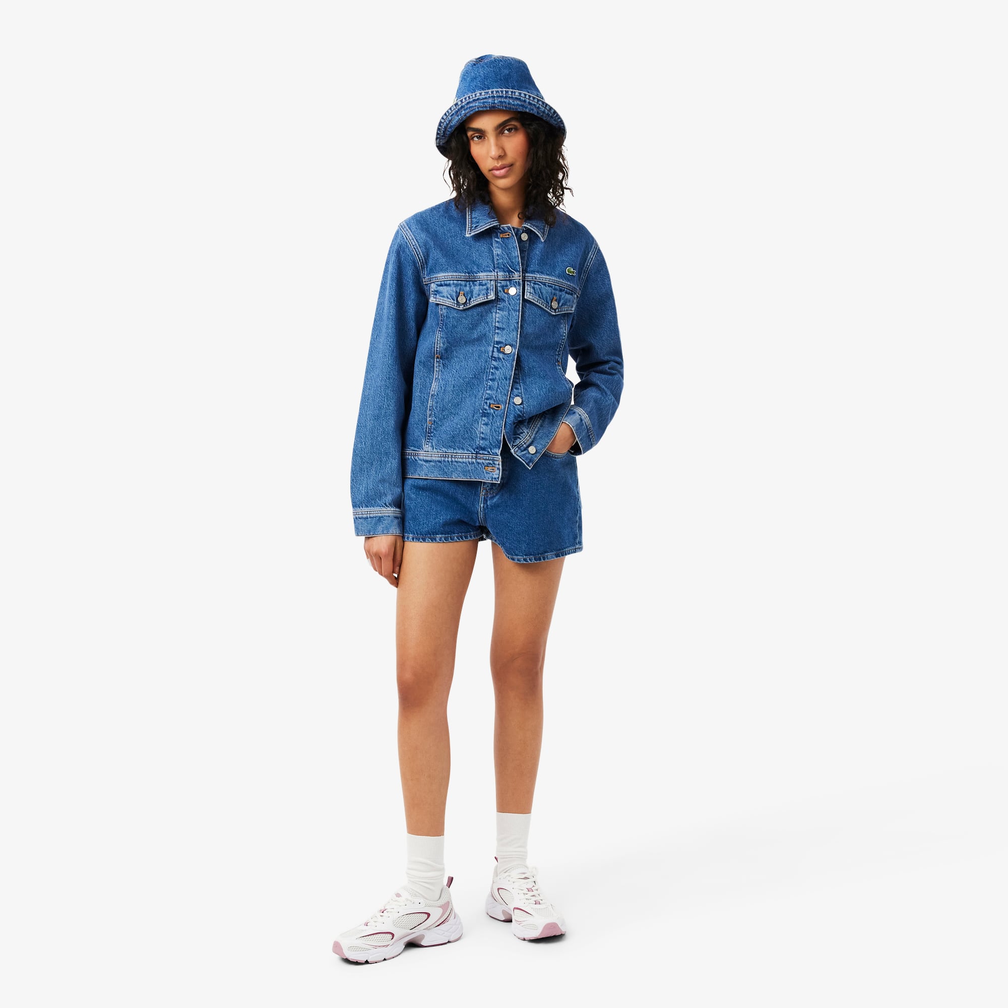 Women's Storm 96 2K Sneakers - WHT/LT PURP